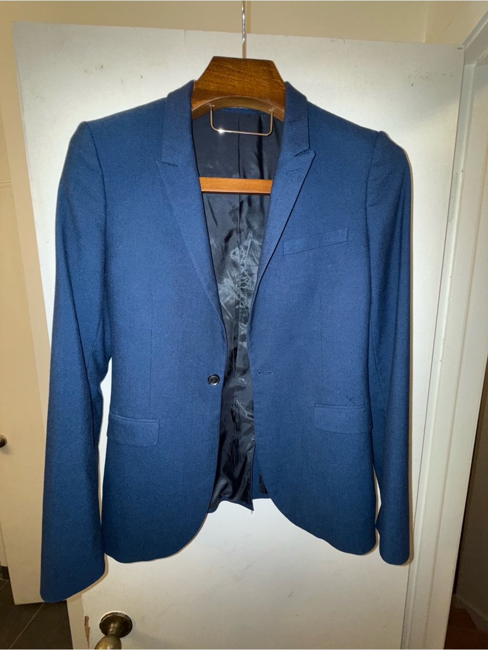 Topman Navy Blue Suit with tie